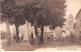 FAUCOGNEY - La Place Et Le Monument - Très Bon état - Other & Unclassified