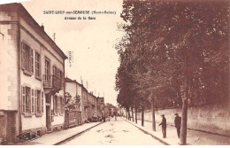 SAINT LOUP SUR SEMOUSE - Avenue De La Gare - Très Bon état - Other & Unclassified