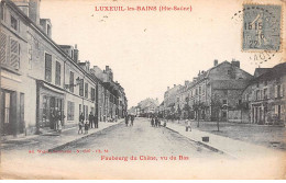 LUXEUIL LES BAINS - Faubourg Du Chêne, Vu Du Bas - état - Luxeuil Les Bains