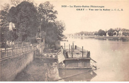 GRAY - Vue Sur La Saône - Très Bon état - Gray