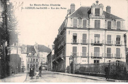 LUXEUIL LES BAINS - Rue Des Bains - Très Bon état - Luxeuil Les Bains