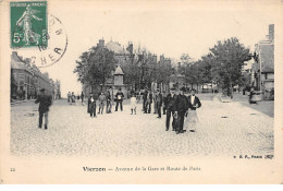 VIERZON - Avenue De La Gare Et Route De Paris - Très Bon état - Vierzon