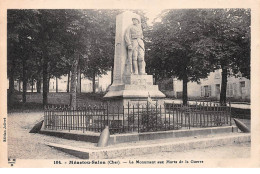 MENETOU SALON - Le Monument Aux Morts De La Guerre - Très Bon état - Sonstige & Ohne Zuordnung