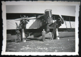 Ancienne Photo D'avion Goliatth Farman ( Armée De L'Air -aviation Militaire  )  Petit Format 8,5 X 6 Cm - Luchtvaart