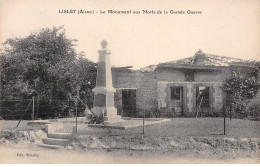 LISLET - Le Monument Aux Morts - Très Bon état - Andere & Zonder Classificatie