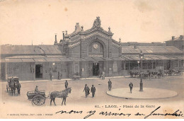 LAON - Place De La Gare - Très Bon état - Laon