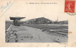 GUISE - Ce Qui Reste De La Gare - Très Bon état - Guise