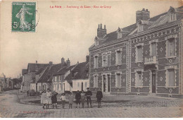 LA FERE - Faubourg De Laon - Rue De Crécy - Très Bon état - Sonstige & Ohne Zuordnung