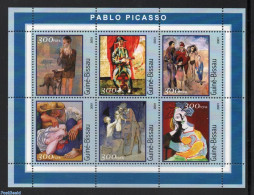 Guinea Bissau 2001 Picasso 6v M/s, Mint NH, Art - Modern Art (1850-present) - Paintings - Guinée-Bissau