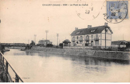 CHAUNY - 1926 - Le Pont Du Canal - Très Bon état - Chauny