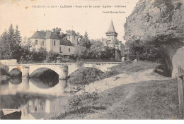 CLERON - Pont Sur La Loue - Eglise - Château - Très Bon état - Sonstige & Ohne Zuordnung