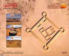 United Arab Emirates 2022 Ed-dour  3v M/s, Mint NH, History - Archaeology - Archéologie