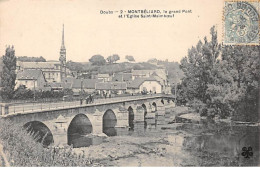 MONTBELIARD - Le Grand Pont Et L'Eglise Saint Maimboeuf - Très Bon état - Montbéliard