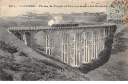 SAINT BRIEUC - Viaduc De Toupin Et Vue D'ensemble - Très Bon état - Saint-Brieuc