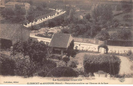 CLERMONT EN ARGONNE - Perspective Cavalière Sur L'Avenue De La Gare - Très Bon état - Clermont En Argonne