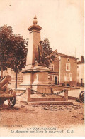GONDRECOURT - Le Monument Aux Morts De 1914 1918 - Très Bon état - Gondrecourt Le Chateau