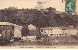 DUN SUR MEUSE - Une Vue Des Usines Et De La Côte - Très Bon état - Dun Sur Meuse