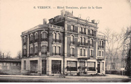 VERDUN - Hôtel Terminus, Place De La Gare - Très Bon état - Verdun