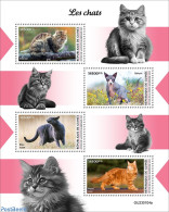 Guinea, Republic 2023 Cats, Mint NH, Nature - Cats - Other & Unclassified