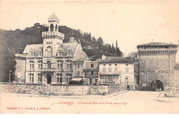 CHABEUIL - L'Hôtel De Ville Et La Porte Moyen Age - Très Bon état - Other & Unclassified