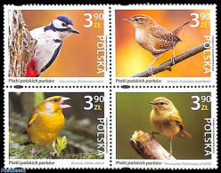Poland 2024 Birds 4v [+], Mint NH, Nature - Birds - Unused Stamps