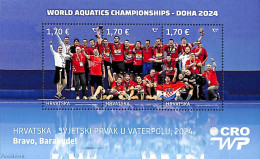 Croatia 2024 World Champion Waterpolo S/s, Mint NH, Sport - Sport (other And Mixed) - Croatie