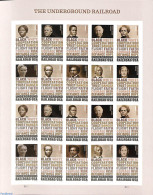 United States Of America 2024 Underground Railroad M/s (with 2 Sets), Mint NH - Ungebraucht