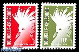 New Caledonia 2024 Definitives 2v, Mint NH, Nature - Birds - Unused Stamps