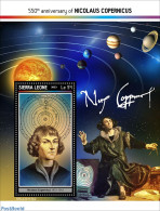 Sierra Leone 2023 Nicolaus Copernicus, Mint NH, Science - Transport - Space Exploration - Autres & Non Classés