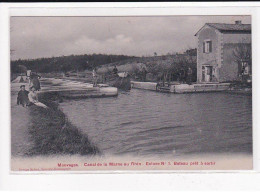 MAUVAGES : Canal De La Marne Au Rhin, Ecluse N°1, Bateau Prêt à Sortit - Très Bon état - Other & Unclassified