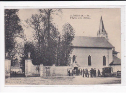 CLEMERY : L'Eglise Et Le Château - Très Bon état - Andere & Zonder Classificatie