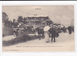 NANCY : Trianon, Descente Des Voitures Faisant Le Service Gratuit Du Point-Central à La Cure D'Air - Très Bon état - Nancy