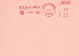 EMA Specimen ALLEMAGNE DEUTSCHLAND BUND GERMANY VORFUHRSTEMPEL Electromenager HAUSGERATE ELECTROLUX JUBO JANKER PROGRESS - Usines & Industries