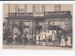 ANGERS : Terrasse Du Café De L'Hôtel Des Voyageurs, JOUANNEAU, Propriétaire - état - Angers