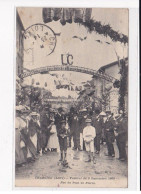 CHARLIEU : Festival Du 5 Septembre 1909, Rue Du Pont De Pierre - Très Bon état - Charlieu