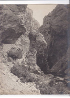 Pyrénées-Orientales, Gorges De Galamus, Environ 28x22cm, Années 1920-30 - Très Bon état - Lieux