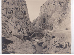 Pyrénées-Orientales, St Paul De Fenouillet, Gorges De La Fou, Environ 28x22cm, Années 1920-30 - Très Bon état - Lieux