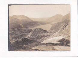 Pyrénées-Orientales, Font Romeu, Lac De Lanoux, Environ 23x17cm, Années 1920-30 - Très Bon état - Lieux