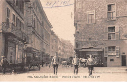CHAMBERY - Place Du Théâtre - Rue Croix D'Or - Très Bon état - Chambery