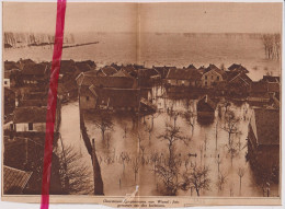 Wamel - Panorama Overstromingen - Orig. Knipsel Coupure Tijdschrift Magazine - 1926 - Non Classés
