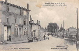 Grande Guerre 1914 15 16 - REVIGNY - Rue De Bar Le Duc - Très Bon état - Revigny Sur Ornain