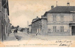 Mairie Et Rue De CHAUVONCOURT, Près De Saint Mihiel - Très Bon état - Other & Unclassified