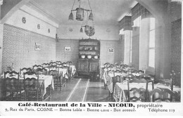 COSNE - Café Restaurant De La Ville - Nicoud, Propriétaire - état - Cosne Cours Sur Loire
