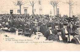 Funérailles De Mgr. Lelong, Evêque De NEVERS - 19 Novembre 1903 - L'Armée De La Magistrature - Très Bon état - Nevers