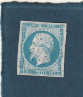 ///   FRANCE /// N° 14 Bleu 20cts  Bleu Ciel - 1853-1860 Napoléon III