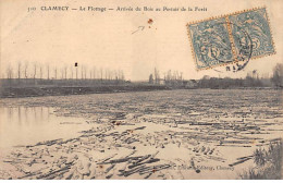 CLAMECY - Le Flottage - Arrivée Du Bois Au Pertuis De La Forêt - état - Clamecy