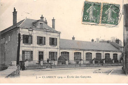 CLAMECY - 1904 - Ecole Des Garçons - Très Bon état - Clamecy