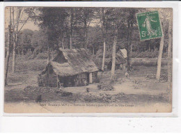 TRANS : Huttes De Sabotiers Dans La Forêt De Ville-Cartier - Très Bon état - Autres & Non Classés