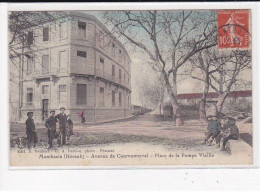 MONTBAZIN : Avenue De Cournonterral, Place De La Pompe Vieille - Très Bon état - Otros & Sin Clasificación