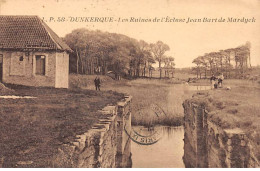 DUNKERQUE - Les Ruines De L'Ecluse Jean Bart De Mardyck - Très Bon état - Dunkerque